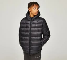 NICCE REPEATER JACKET - BLACK / COAL — (ne3k100475bs2fym)