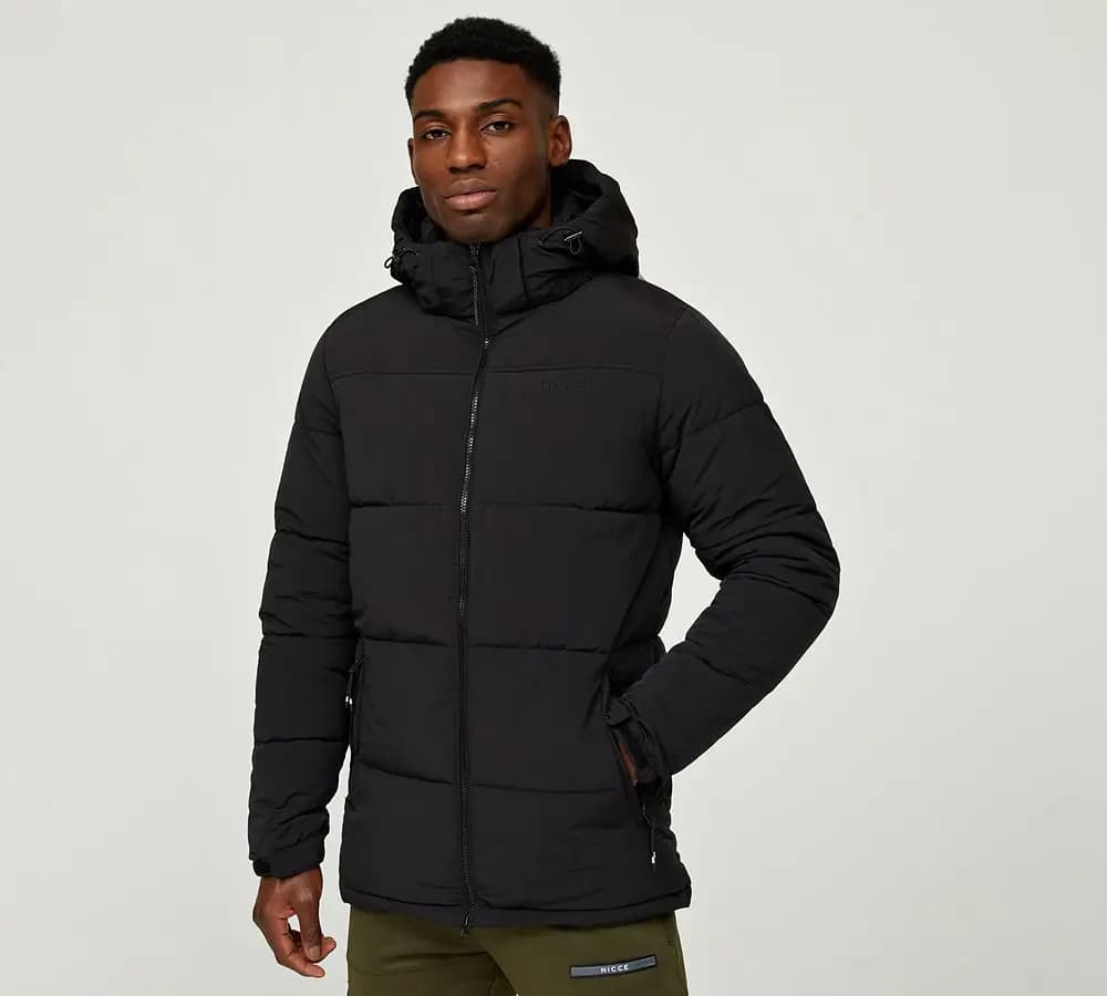 NICCE CLUSION EMB PUFFER JACKET - BLACK — (clusion)