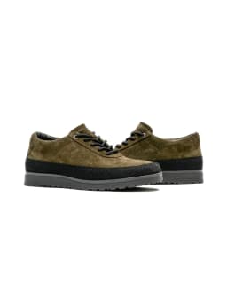 TARVAS EXPLORER - WATER REPELLANT SUEDE - ARMY GREEN — (1621005)