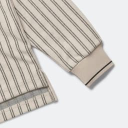 METALWOOD RIBBED LS POLO - TAN — (mws25-04-11-tan)