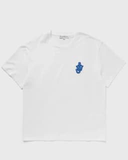 JW ANDERSON ANCHOR PATCH T-SHIRT - WHITE — (jt0061-pg0772-001)