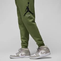 JORDAN J BASELINE HBR FLC JOGGER - SKY J LT OLIVE — (fd7345-340)
