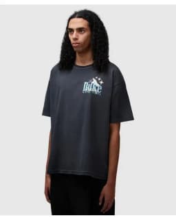 DUKE + DEXTER SKI T-SHIRT   - WASHED BLACK — (dwskiwbt)