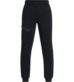 UNDER ARMOUR UNSTOPPABLE FLC JOGGER - BLACK — (1386689-001)