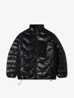 PURPLE MOUNTAIN OBSERVATORY WAVES LIGHT PUFFER - BLACK — (pmo0060-black)