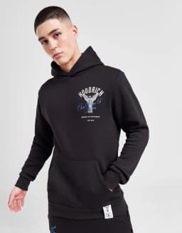 HOOD RICH OG CORE FLEECE JOGGER - WHITECAP GRAY/BLACK
