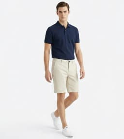 CALVIN KLEIN SWIM CORE LOGO TAPE SWIM SHORT - STONY BEIGE -  STONY BEIGE