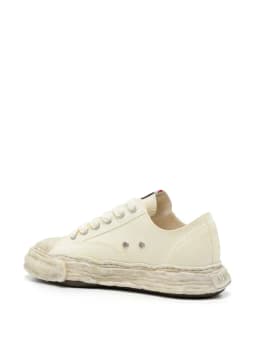 Maison Mihara Yasuhiro MIHARA PETERSON 23 LOW ORIGINAL CANVAS LOW-TOP SNEAKER - WHITE — (a12fw706-white)