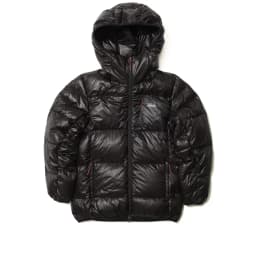 NANGA MOUNTAIN LODGE DOWN HOODIE JACKET - BLK — (nw2441-1a802-a-blk)