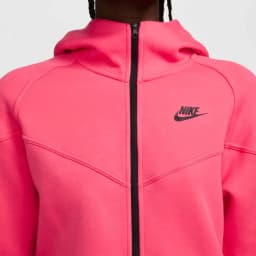 NIKE W NSW TCH FLC WR FZ HDY - ASTER PINK/BLACK — (fb8338-629)