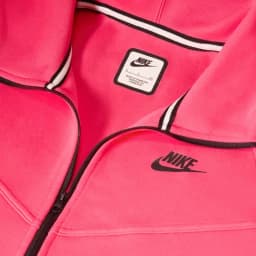 NIKE W NSW TCH FLC WR FZ HDY - ASTER PINK/BLACK — (fb8338-629)