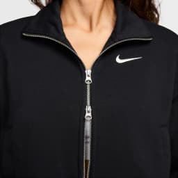 NIKE W NSW PHNX FLC OS TRK JKT - BLACK/SAIL — (fz3204-010)