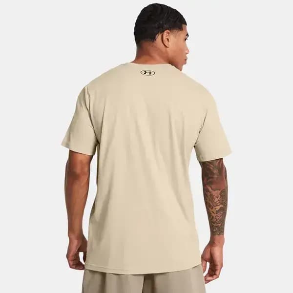 UNDER ARMOUR *SPORTSTYLE T-SHIRT KHAKI BASE - KHAKI BASE/BLACK — (1326799-289)