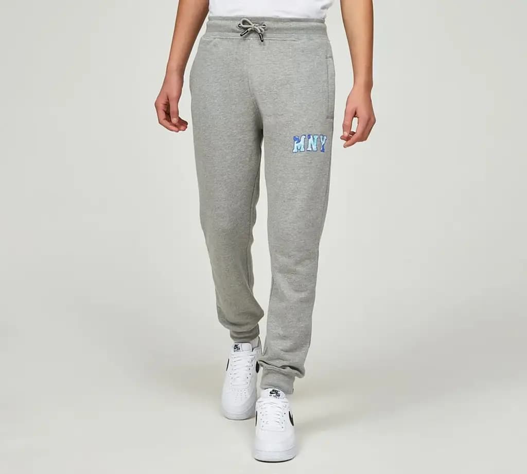 MONEY CAMO FILL JOGGER - GREY / BLUE MULTI — (my3u801436fts-gryb)