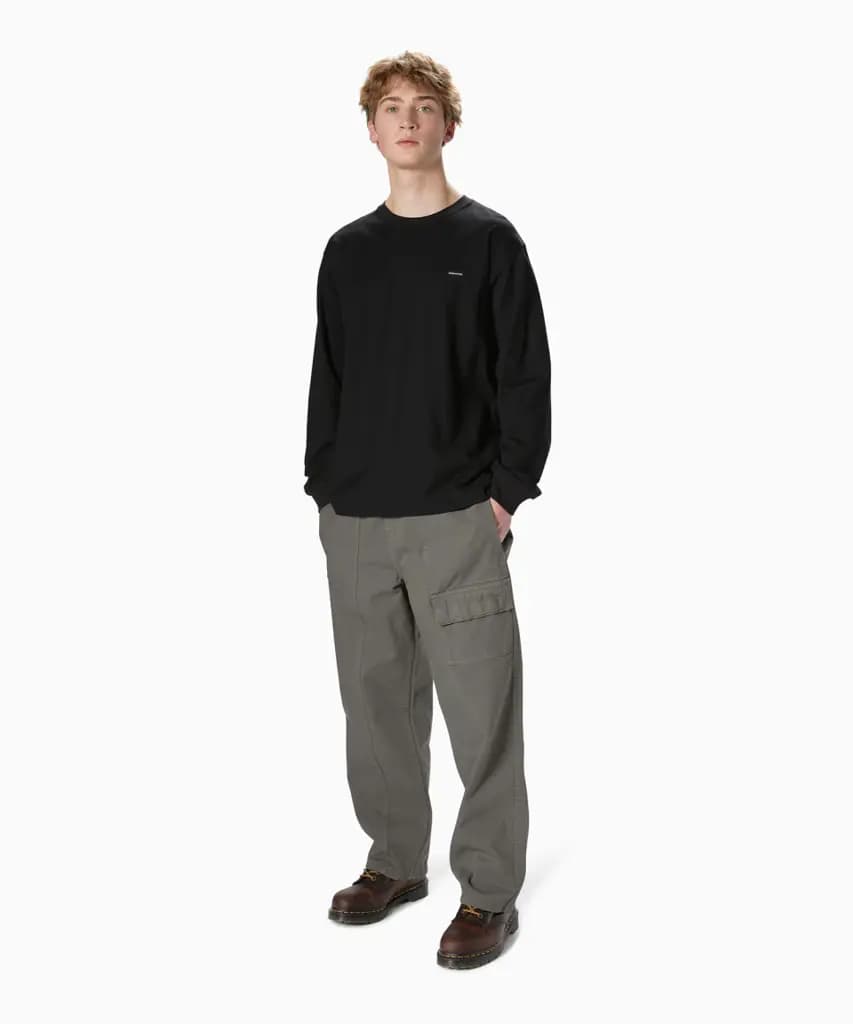 THISISNEVERTHAT PANELED OVERDYED PANT - GREY — (tn251wpacp02-grey)