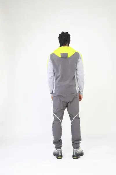 GRIID REFLECT HOOD - DARK GREY / LIGHT GREY/ VOLT — (gr002-004)