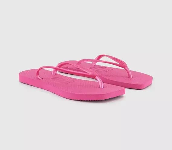 HAVAIANAS SLIM SQUARE - PINK FLUX — (4148301-5784)