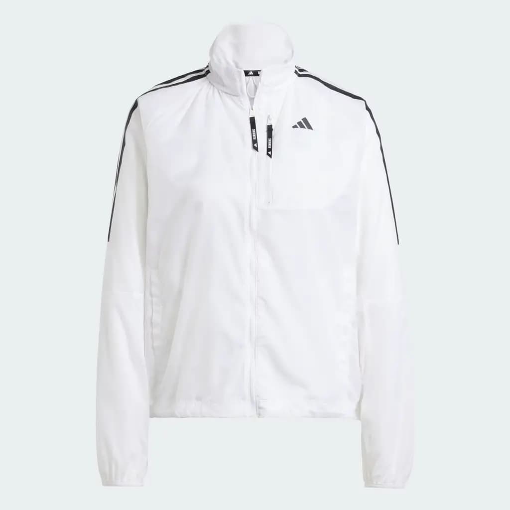 ADIDAS WOMENS OWN THE RUN OTR E JACKET W — (jd7755)