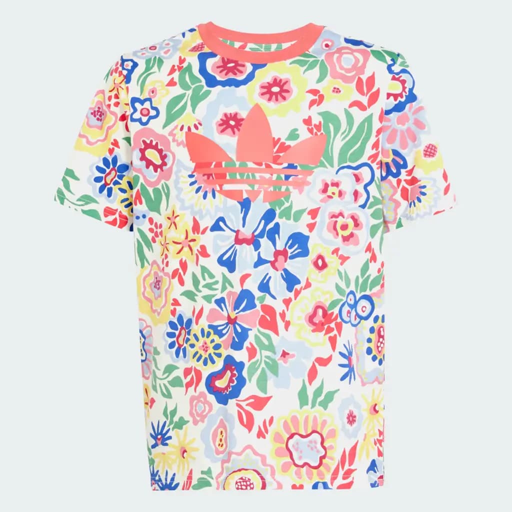 ADIDAS X LIBERTY OF LONDON TEE JUNIOR — (jd0528)