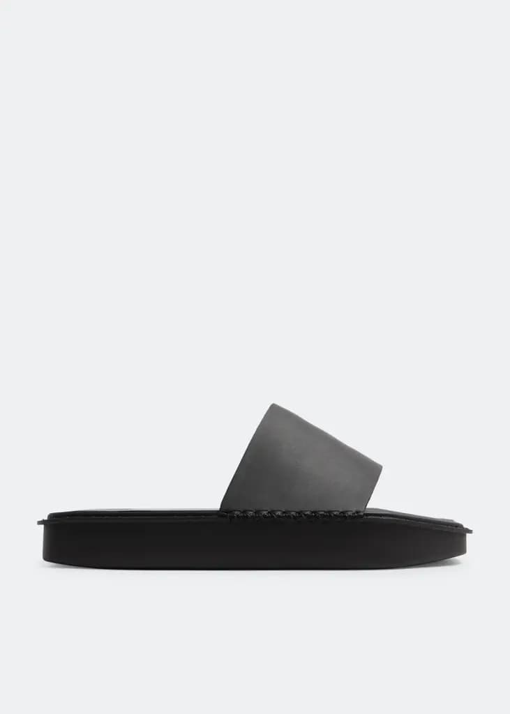ADIDAS Y-3 UNISEX SLIDERS POOL SHOES — (FZ6423)