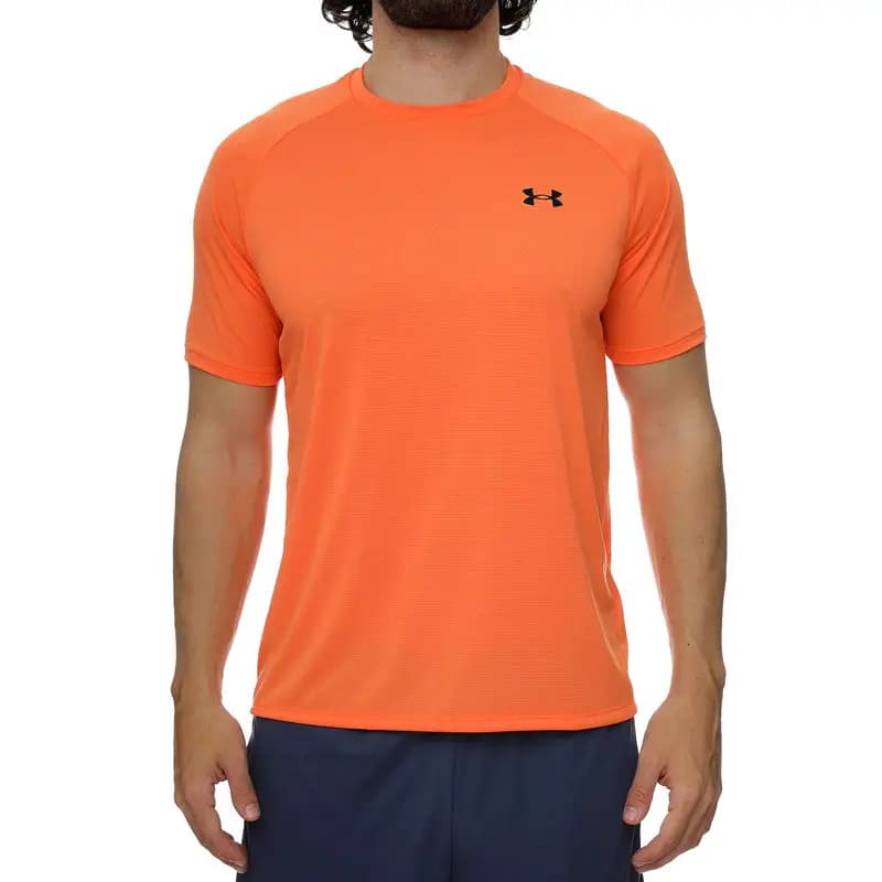 UNDER ARMOUR UA TECH 2.0 SS TEE NOVELTY - ORANGE BLAST/BLACK - ORANGE BLAST/BLACK — (1345317-866)