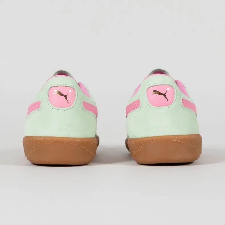 PUMA PALERMO - GREEN/PINK — (39646302)